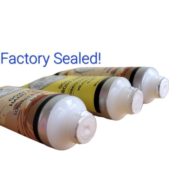 Dionis Goat Milk Hand Cream Trio 1 oz x2 Body Lotion Factory Sealed - Picture 2 of 3